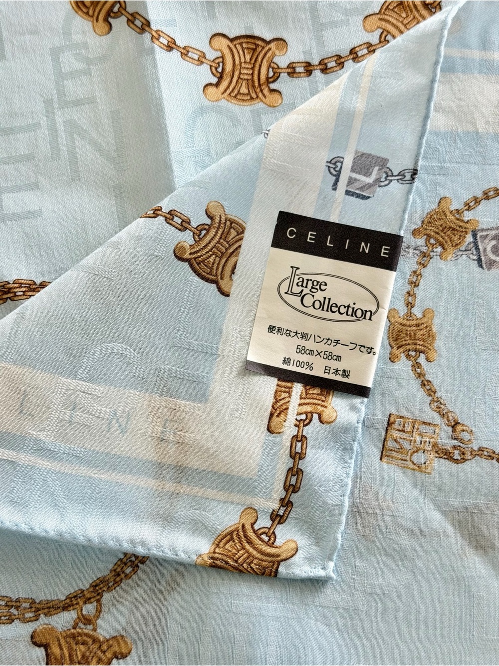 RESERVED for Playmisty4meeee Celine Cotton Bandana/Neckerchief - Picture 4 of 4